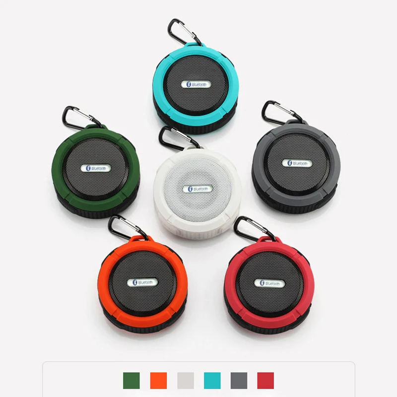 Mini haut-parleur Bluetooth étanche, portable, sans fil, pour l'extérieur, pour iPhone, lecteur de musique, boîte de son injuste, mains libres