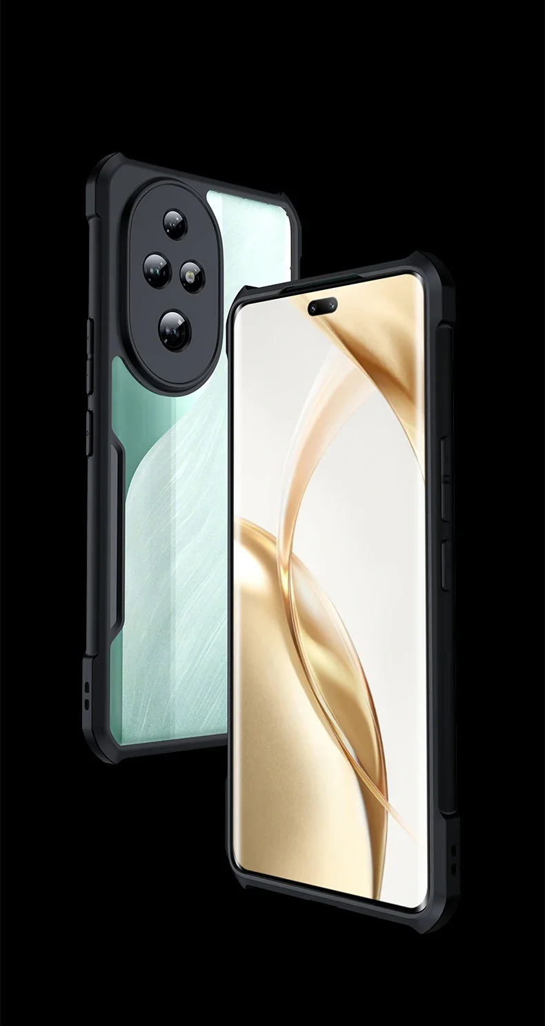 Xundd Phone Cases For Huawei Honor 200 Pro Case Shockproof Bumper Protective Shell Cases Transparent Cover For Honor 200/200 Pro
