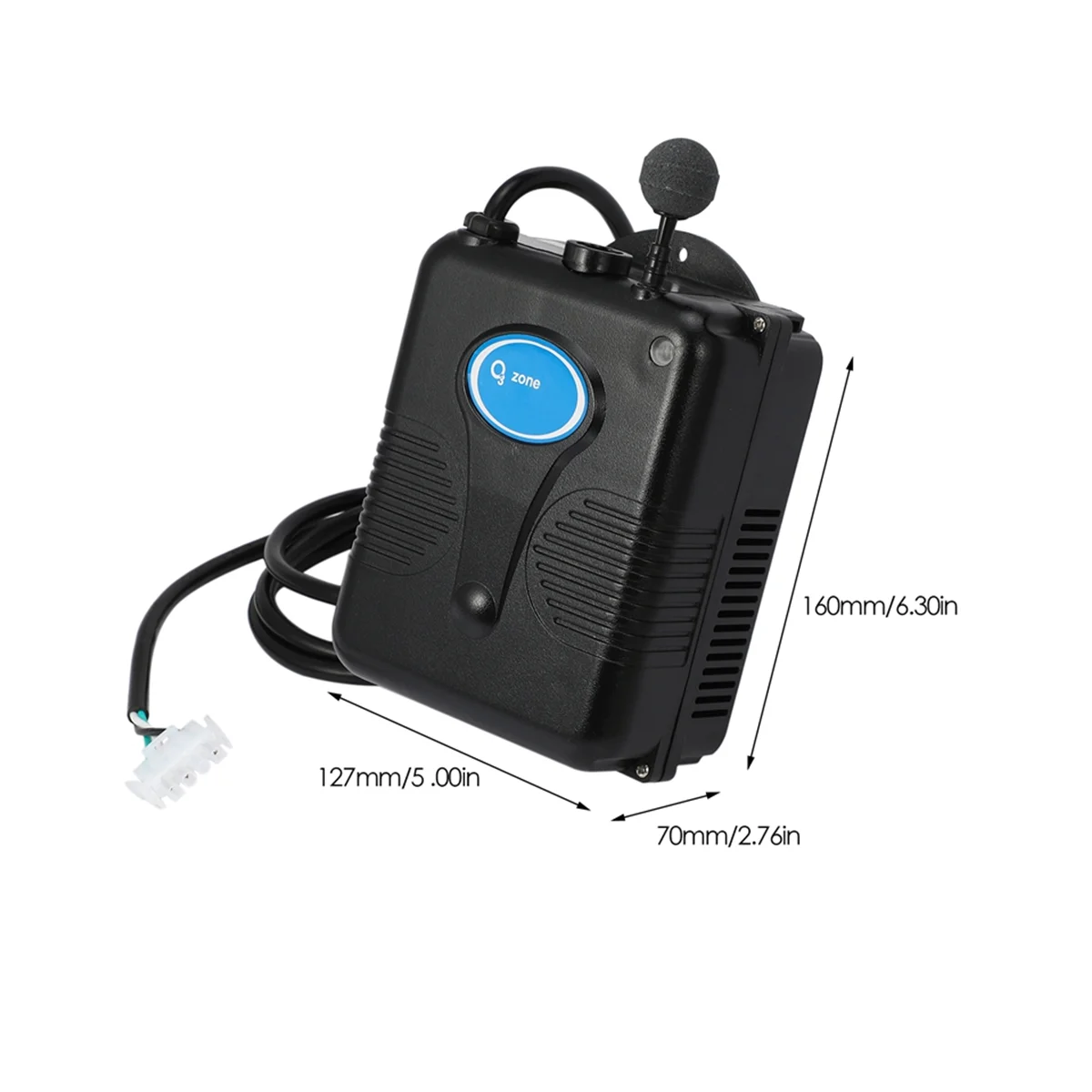 SPA Gerador de ozônio para banheira de chuveiro Ozonizador de piscina Purificador de água de banheira Kit de dispositivo de substituição 220V 300 Mg/H