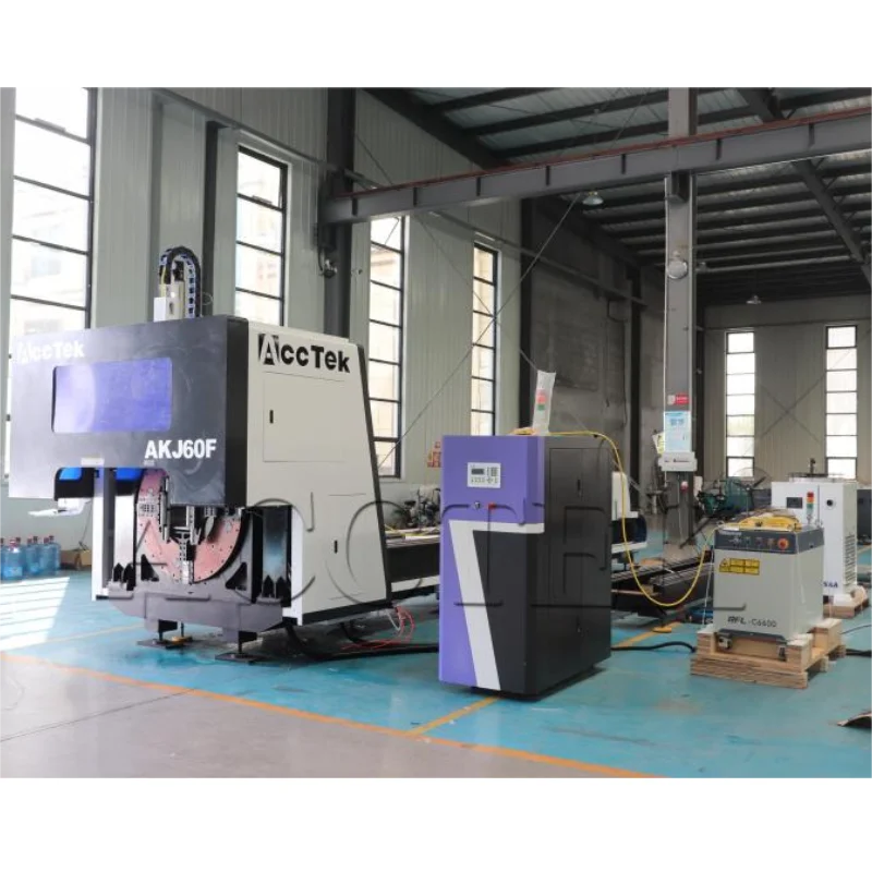 6m length Lazer Cutting Machine Circular Square Special Shape Pipe Cutter Designed Pattern Engraving Tool Kit for Metals
