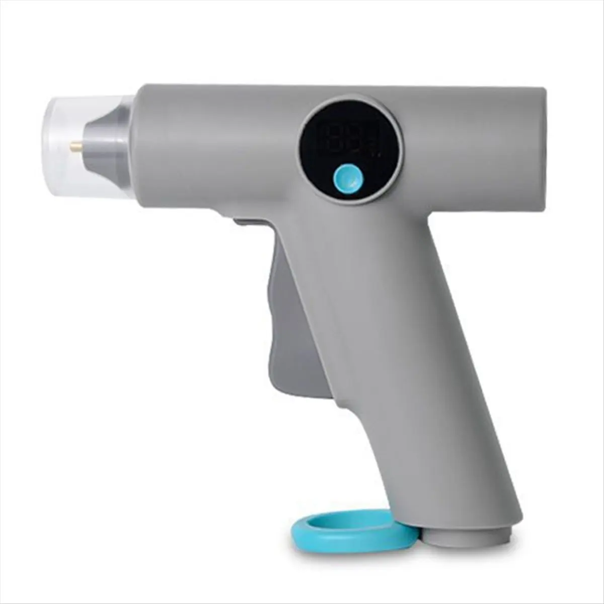 HGHO Cordless Hot Glue with 22pcs Glue Stick with LED Light Lithium Battery Temperature Display DIY Household Craft Tools