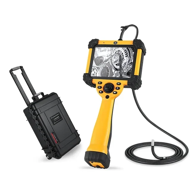 

2025 hot sale 2mm Video Camera Endoscope Two Way Swing Head 5.7 Inch Touch Screen Optical Fiber Transmission Inspection Borescop