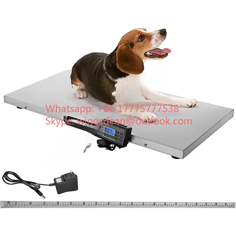 Weighing Scale Veterinary Equipment Smart Pet  150kg 300kg Stainless Sensitive Electronic Digital  S Animals