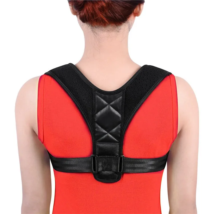 Back Posture Corrector Anti Camel Correction Belt Sitting Posture Correction Belt Back Orthopedic Adjustable for Women Men Child