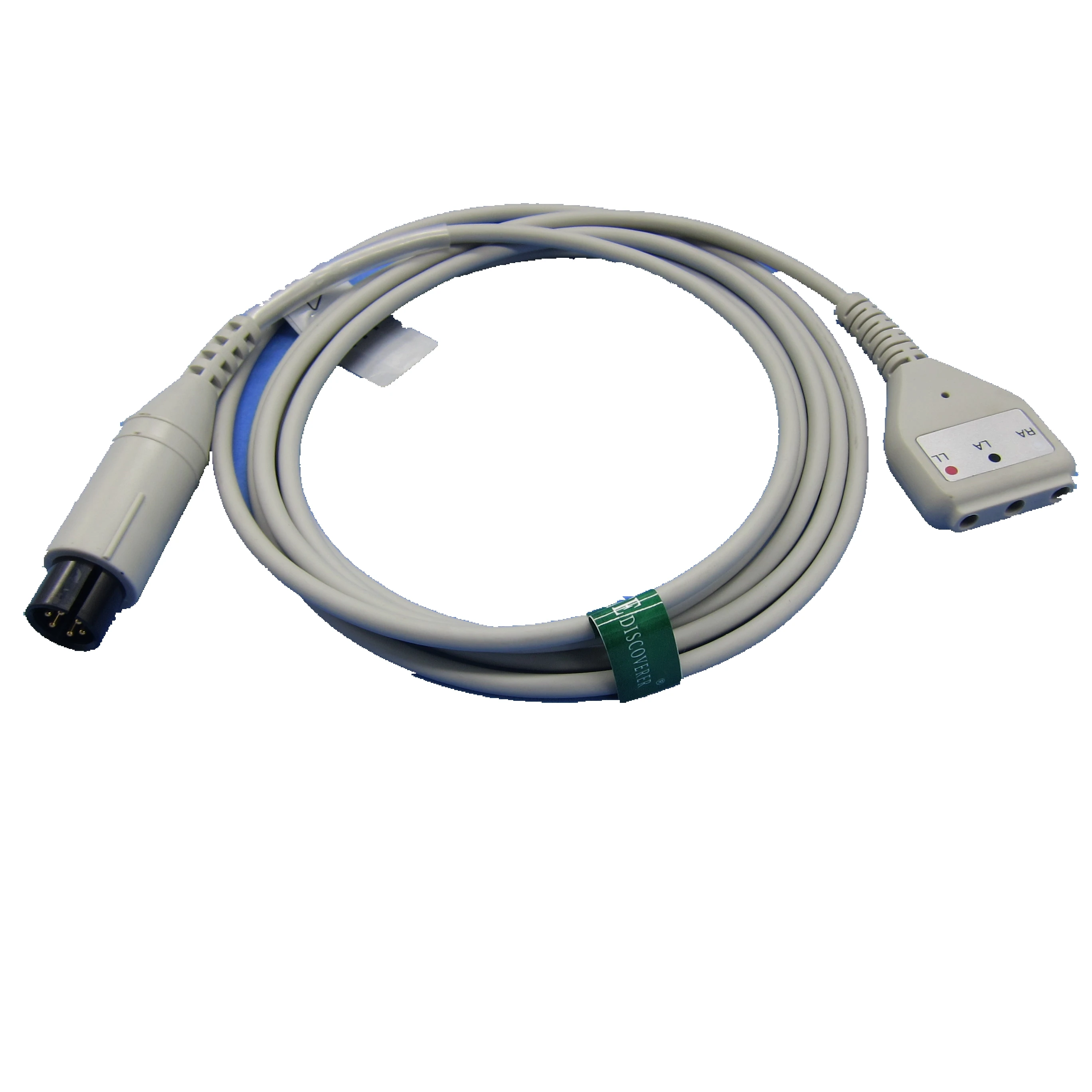 كابل صندوق السيارة ECG ذو 5 أسلاك لمراقبة المريض الشهيرة Din Style-3-5leads #3