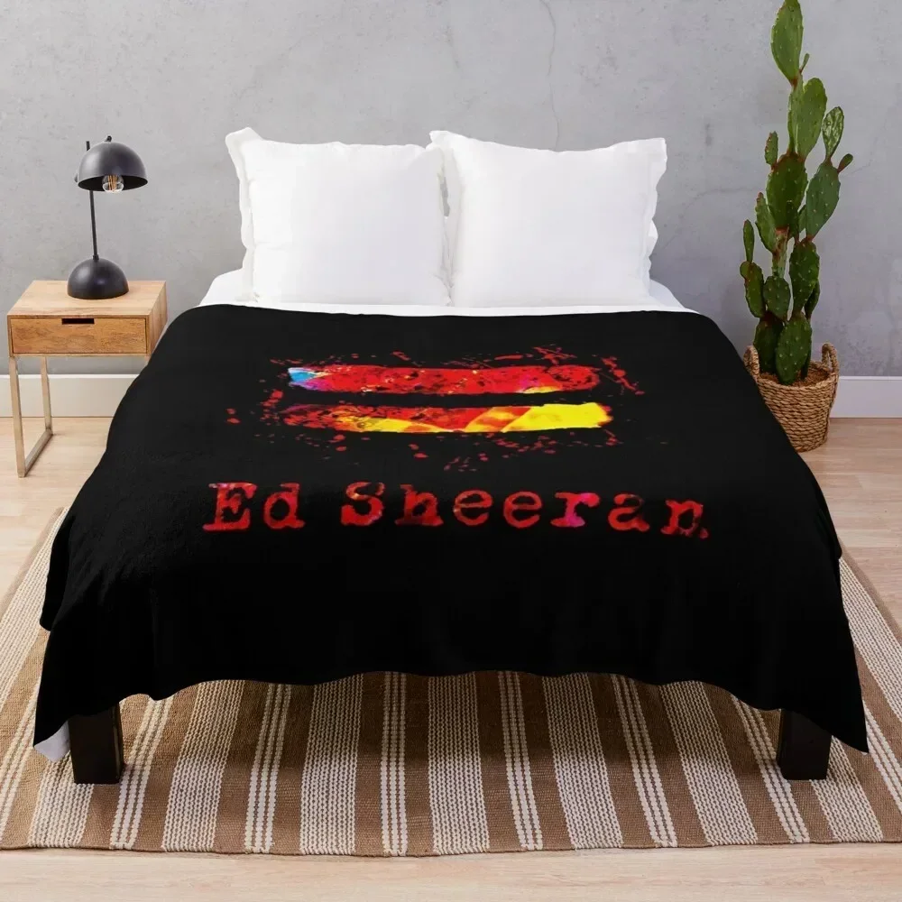 ed sheeran music Throw Blanket Soft Sherpa Fleece Warm Blanket for Winter