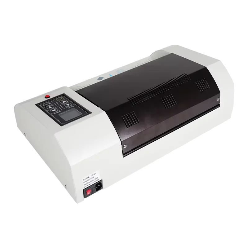 Коммерческий ламинатор BY-3306, размер А3, ширина 330 мм, быстрый и без пузырьков, 15 кг, 220 В для офисного использования