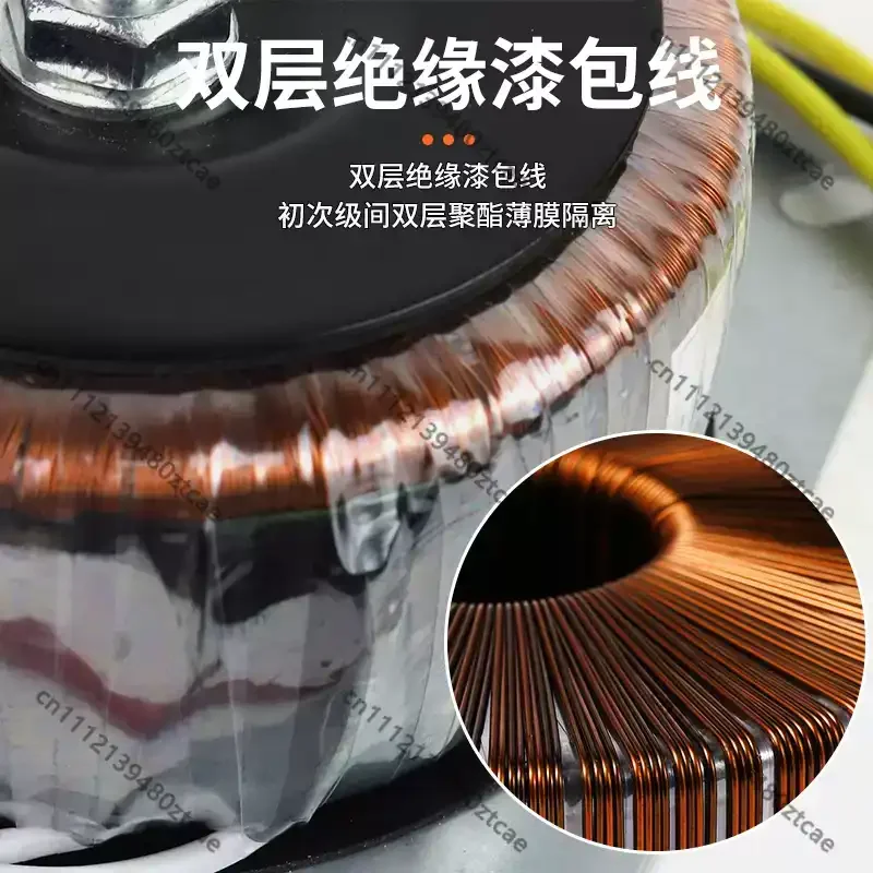 100W Toroidal Transformer For Tube Amplifier Dual 150V Single 6.3V Tube Preamp HIFI DIY Modification Accessory