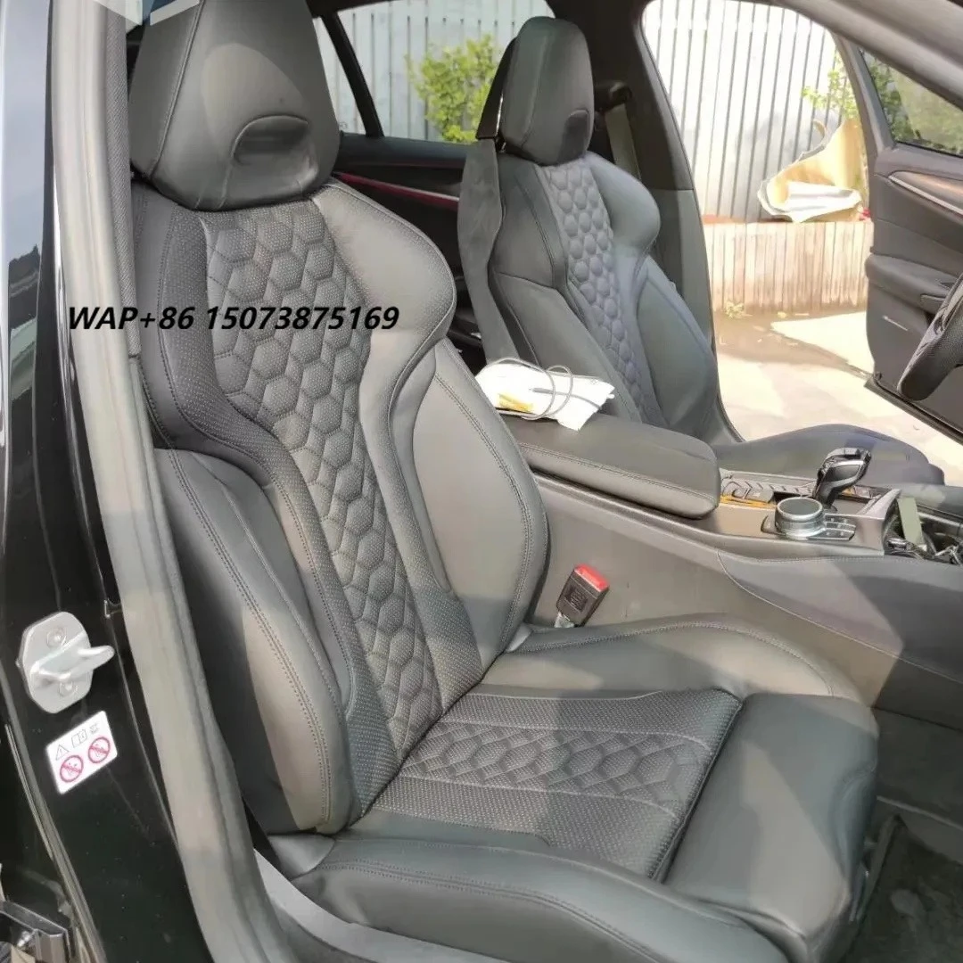 For X5 X6 Interior Upgrade Kit M3 M5 Leather Seat Cover Rear Seat Covers X5M X6M Body Kit for X5 E70 F15 G05 X6 E71 E72