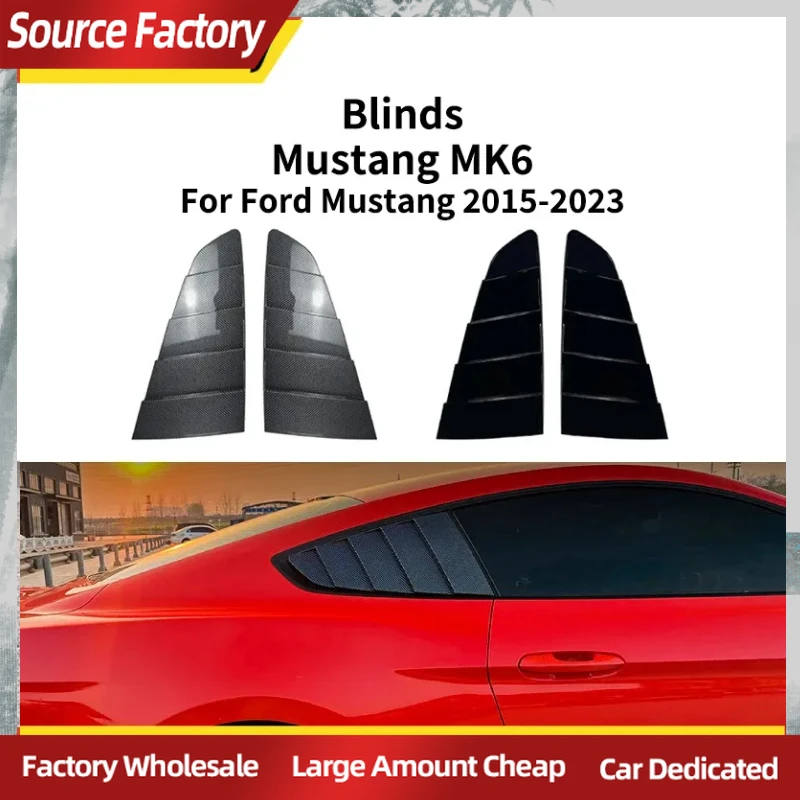 

Спойлеры с крыльями автомобиля для Ford Mustang MK6 2015 2016 2017 2018 2019 2020 2021 2022 2023 наклейки на окна внешнее украшение Ne