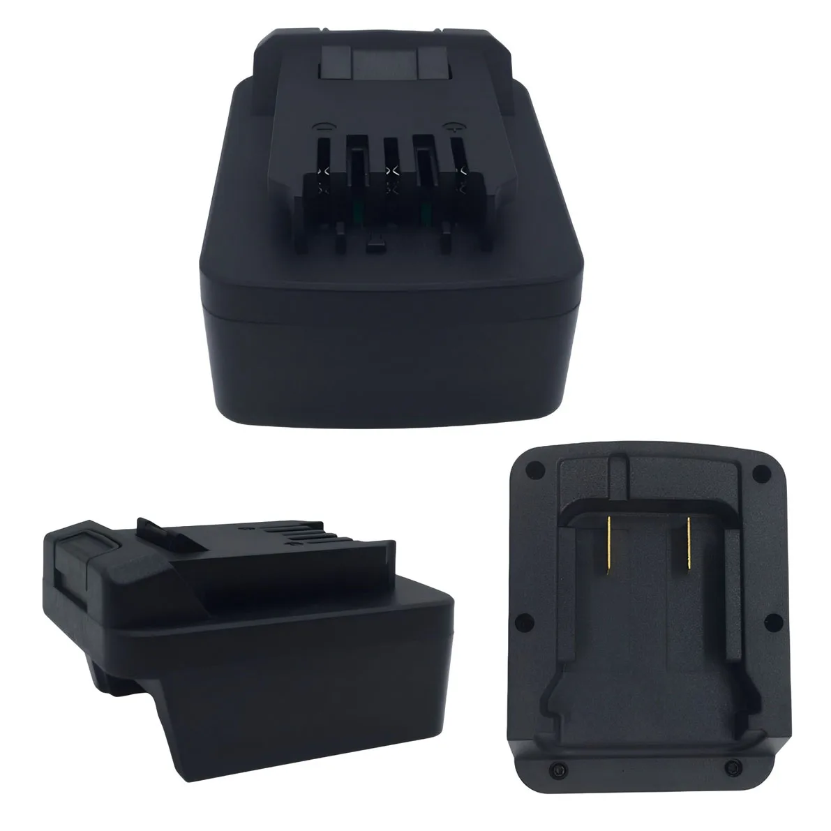 

Black Wire Negative For DIY Projects 18V To 20V Battery Adapter 18V To 20V Converter Approx. 9.5*7.5*4.5cm Size Easy To Install