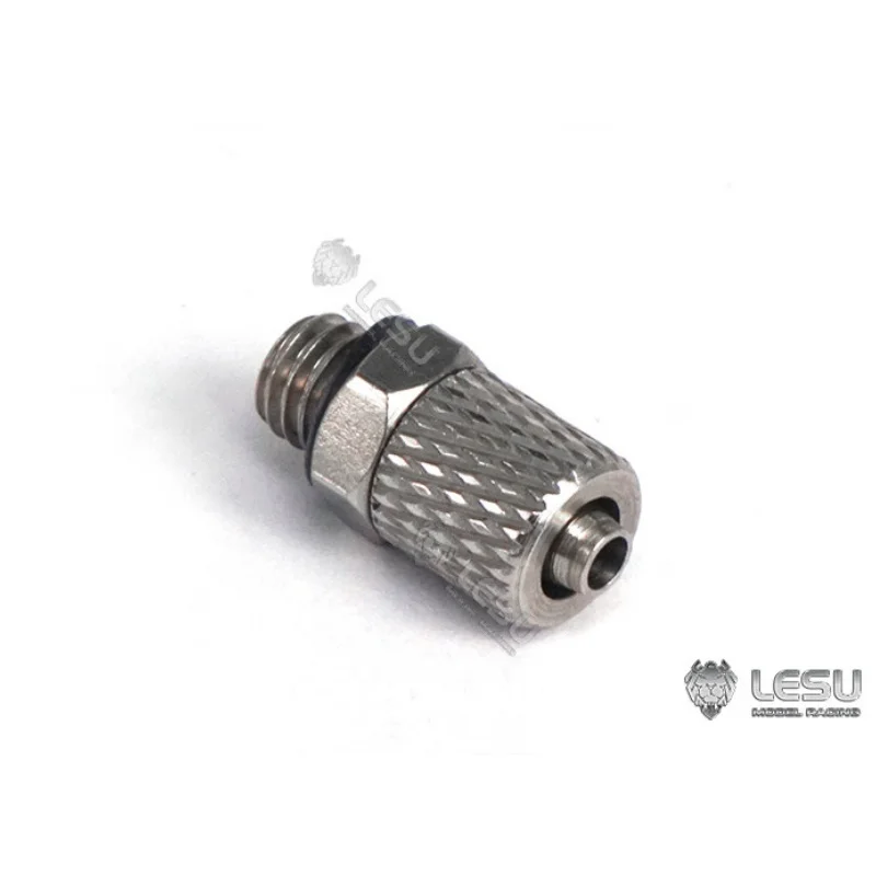 RC 1/14 Simulation Hydraulic Model Modified Steel Galvanized Precision for Tamiya Hydraulic Excavator Loader Dump Truck DIY Part
