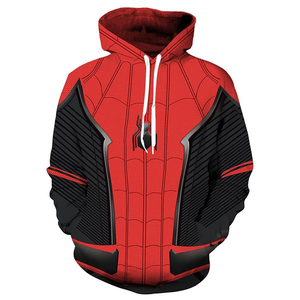 Superhero 3D digital printed hooded cardigan sports hoodie cosplay movie merchandise jacket and pants