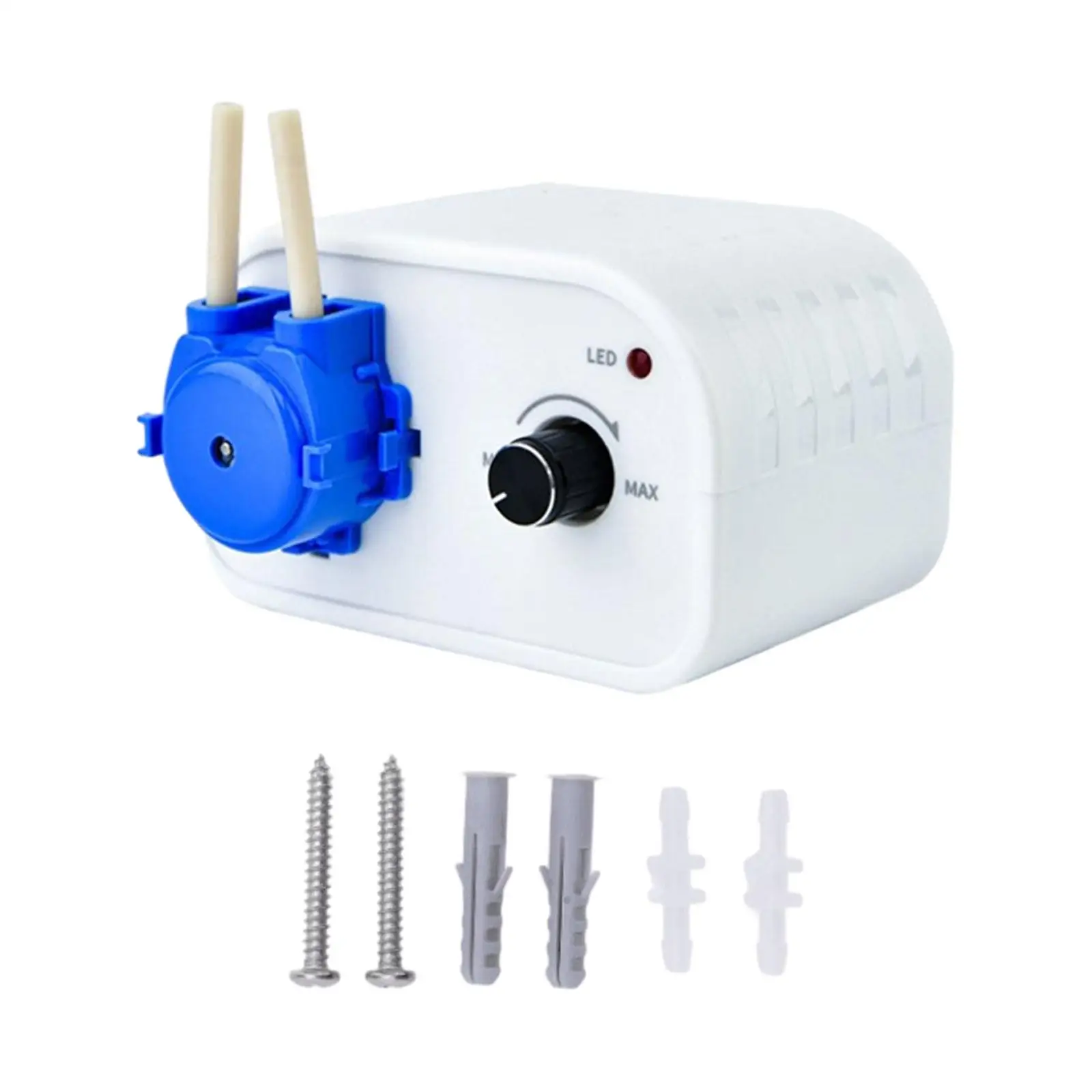 Practical Mini Peristaltic Pump Professional Adjustable Flowing for Industrial Analytical Nasal Feeding Aquarium EU Plug
