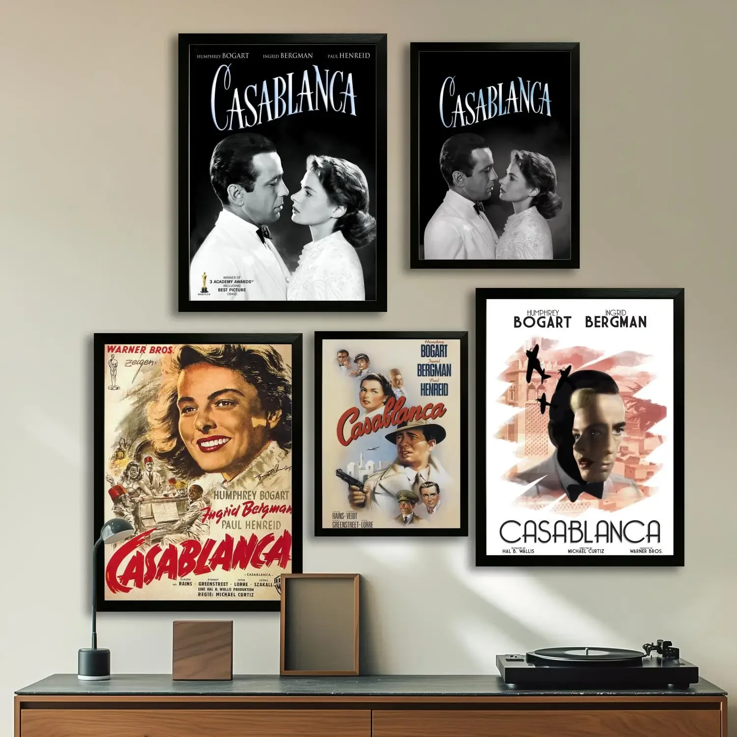 casablanca Canvas Art Poster, Wall Art Picture Print, Modern Family Bedroom Decor Posters,Decorative painting