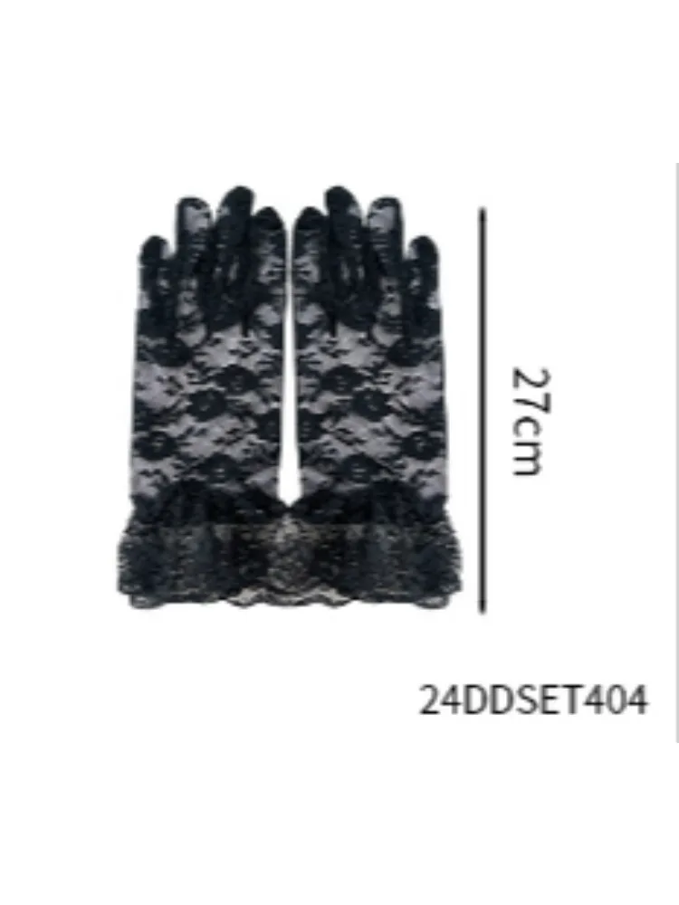 Pesenar Complete Dag Van De Dode Oogverblindende Dood Bloemenkostuum Halloween Bloemen Hoofdtooi Vakantie Feest Verkleedaccessoires