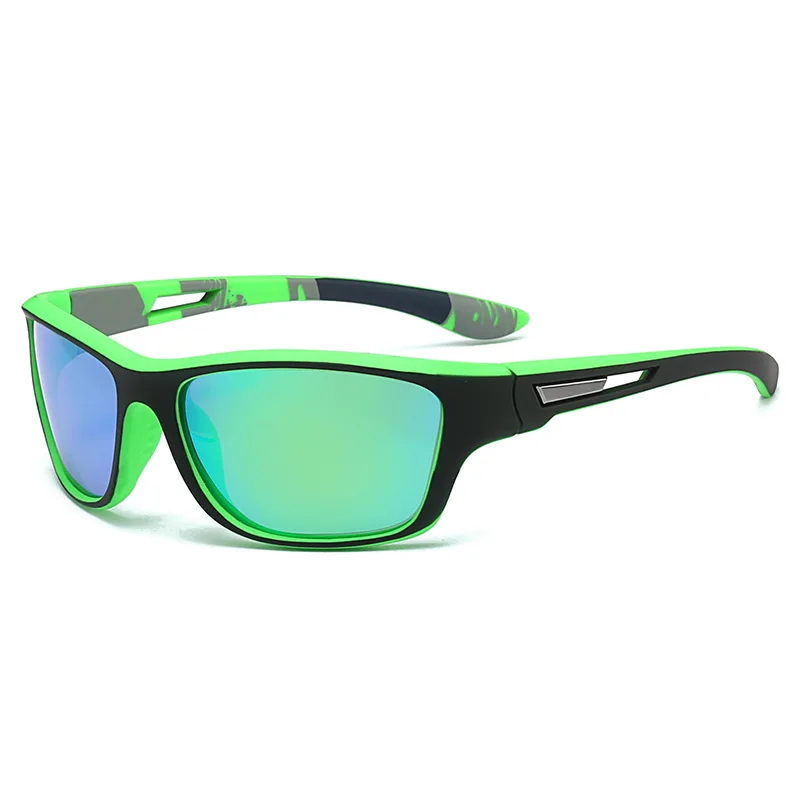 Okulary noktowizyjne okulary męskie polaryzacyjne DriverAnti-Glare Shades gogle męskie Outdoor Sport kolarstwo kolor lustrzane okulary przeciwłoneczne