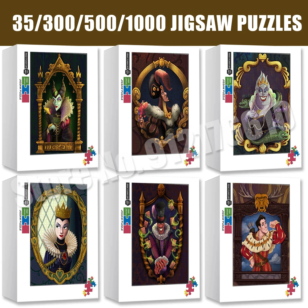 

Custom Disney Queen Series Puzzles 1000 Pieces Assembling Picture Jigsaw Puzzles Toys for Adults Children Games Educational Toys