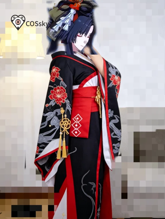 

Hotori Cosplay Costume Game Neverness to Everness NTE Halloween Chinese Style Sexy Dress Sock Prop Wig Accessories Women kimono