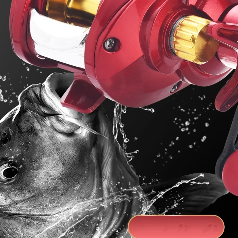 

Left/Right Baitcasting Fishing Reel 17+1BB Fishing Reel Baitcasting Reel Professional Fishing Equipment Accessories