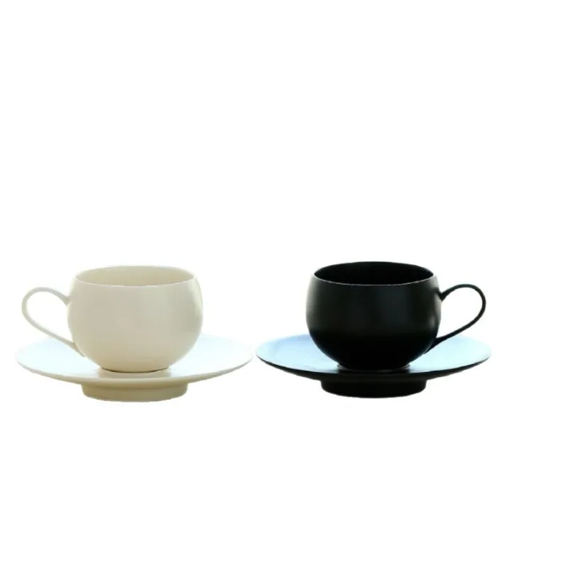 High End Ceramic Coffee Mug Set High Appearance Latte Art Cup Saucer Afternoon Tea Gift Box Porcelain Drinkware for Home Office