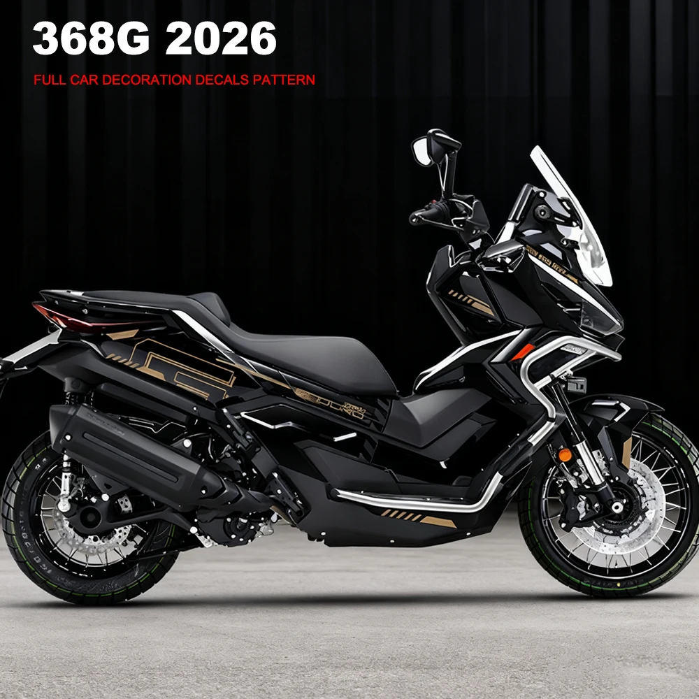 

368g 2026 Accessories Full Car Decoration Decals Pattern Kit Decal Sticker Protective for Zontes 368g Scratch Decals Protector