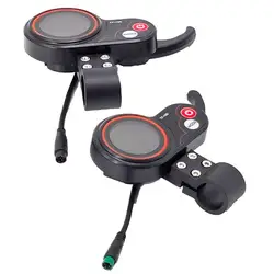 TF-100 5Pin/6pin Electric Scooter LCD Instrument Throttle Controller Power Switchs Throttle Scooter Finger Hook Accelerator