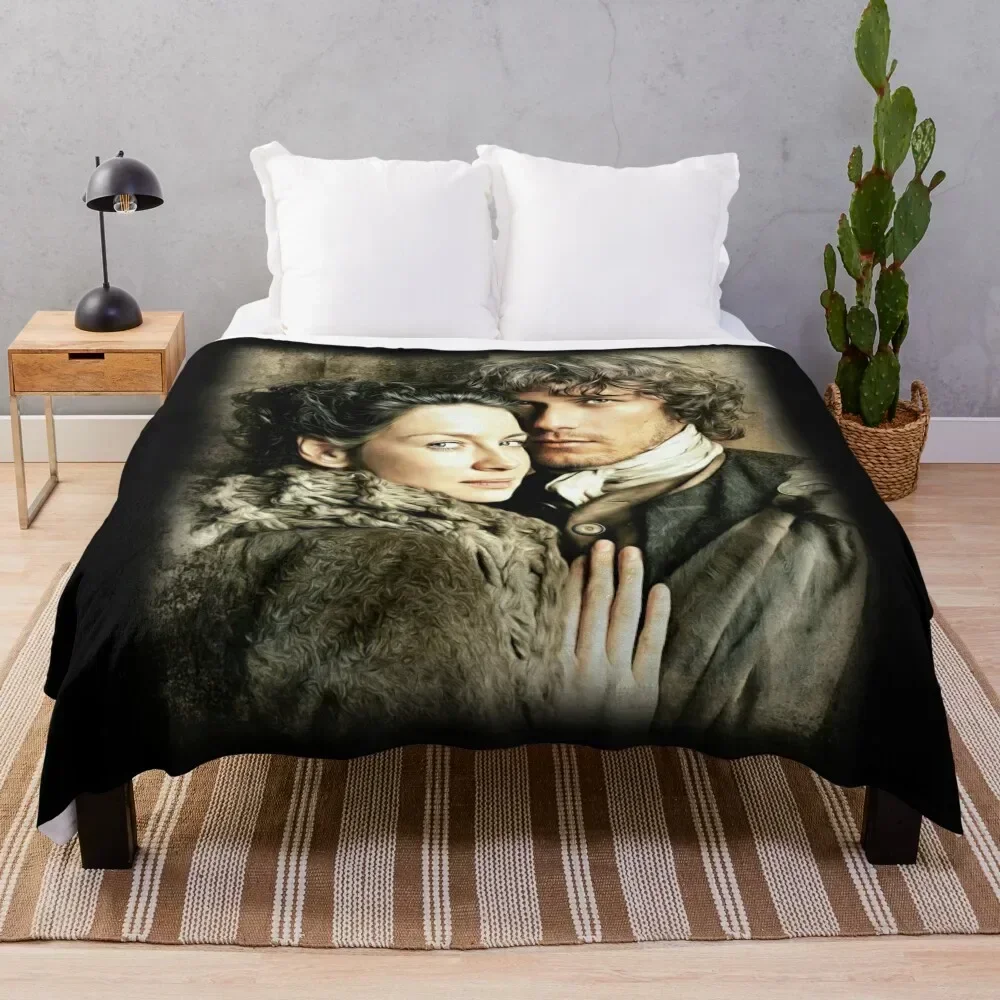 

That's Couple Outlander Throw Blanket Cozy Light Blanket for Travel Camping Picnic