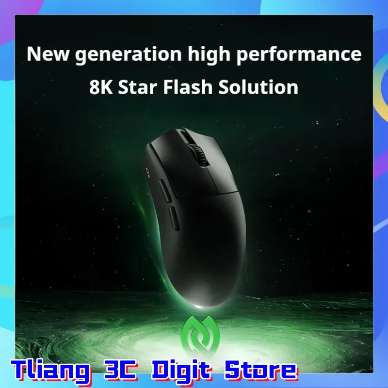 ATK X1 Ultimate Gaming Mouse wireless Ricevitore 8K PAW3950 Ultra Sensore ergonomico E-sport FPS Valorant CSGO Controller di gioco