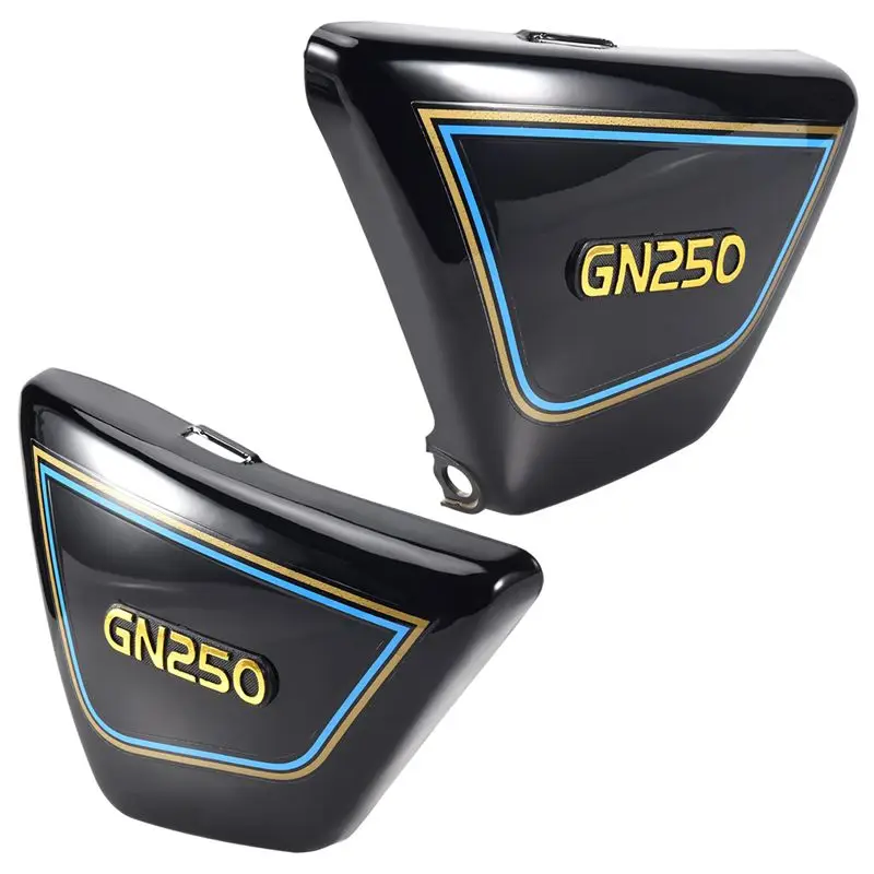 AU16-1 Pair Right & Left Frame Side Covers Panels For Motorcycle Parts Gn 250 Gn250 Gn250 Motorcycle Parts