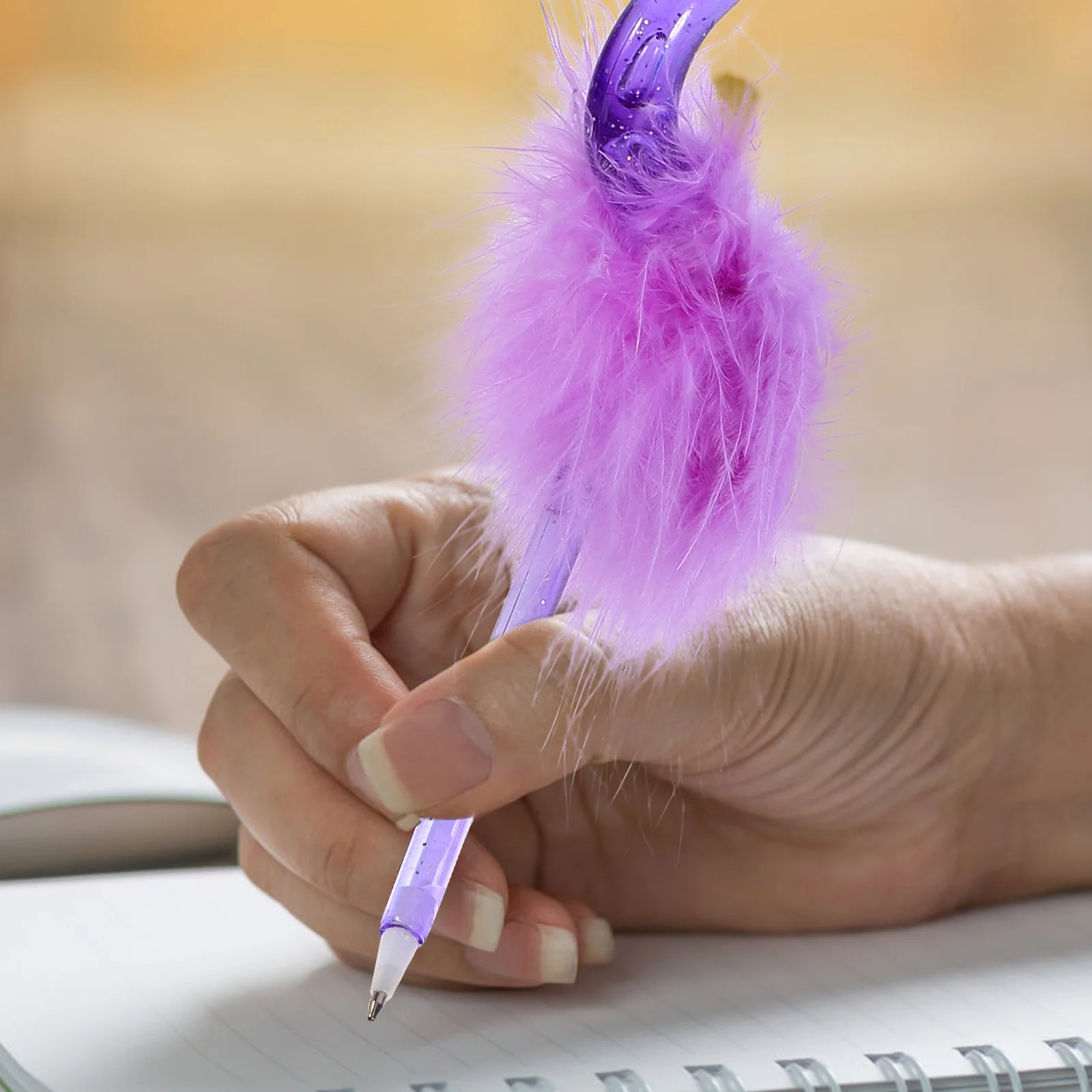 

4 Pcs Pen Ostrich Shaped Cartoon Writing Supplies Party Signing Pens Colored Cartoon Pens Plastic Kids Friendly