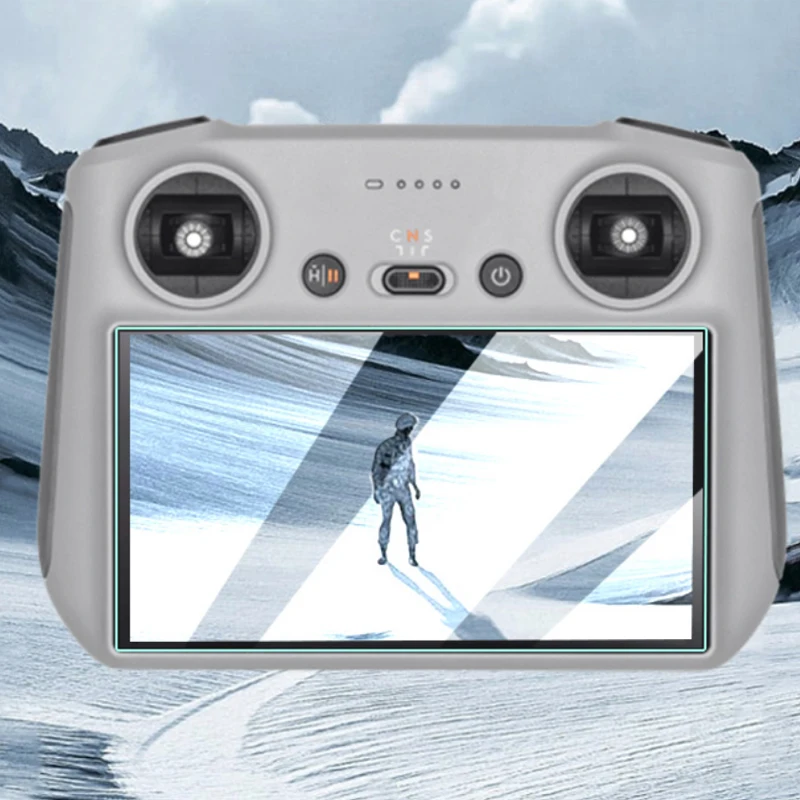 2Pcs Tempered Glass Phim Cho DJI Mini 3 PRO Với Màn Hình Điều Khiển Từ Xa HD Tempered Glass Bảo Vệ Film Đối Với Mini 3 Pro Phụ Kiện