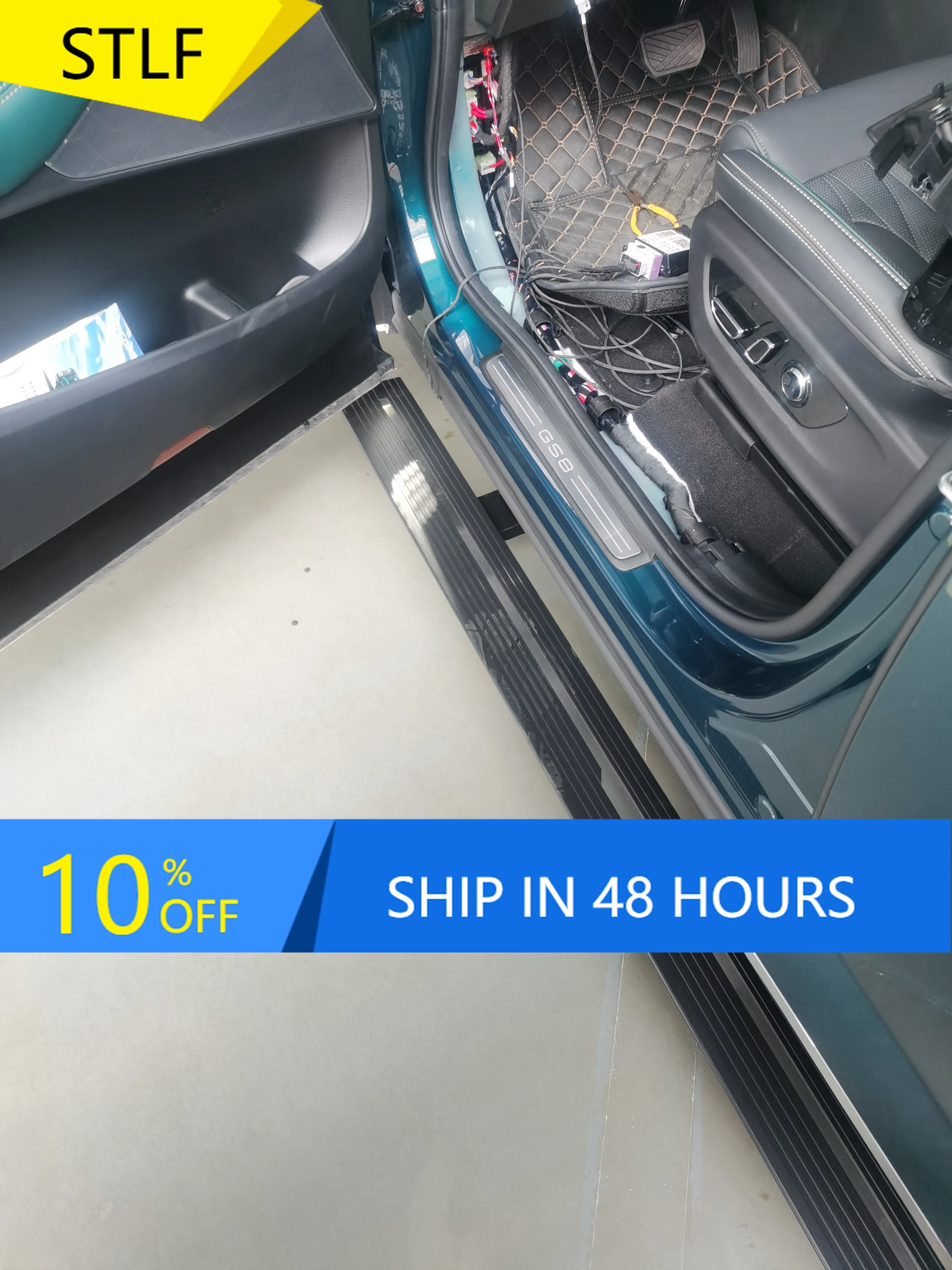 

STLFWJ Power Running Boards for GAC Trumpchi GS8 2017-2025 Aluminum Alloy Electric Side Steps OEM/ODM