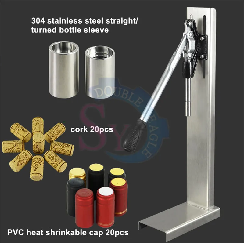 أسعار الجملة التجارية اليد الصحافة رافعة النبيذ الفلين آلة السد/الضغط اليدوي تخمير زجاجة النبيذ الفلين انتهازي أداة