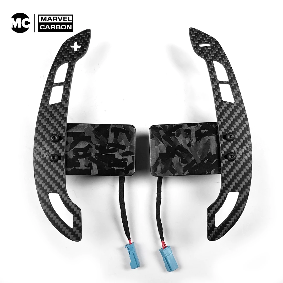 MC 100% Real Carbon Fiber Paddle Shifters for BMW G20 G22 G05 G80 F22 F30 1 2 3 4 5 7 Series