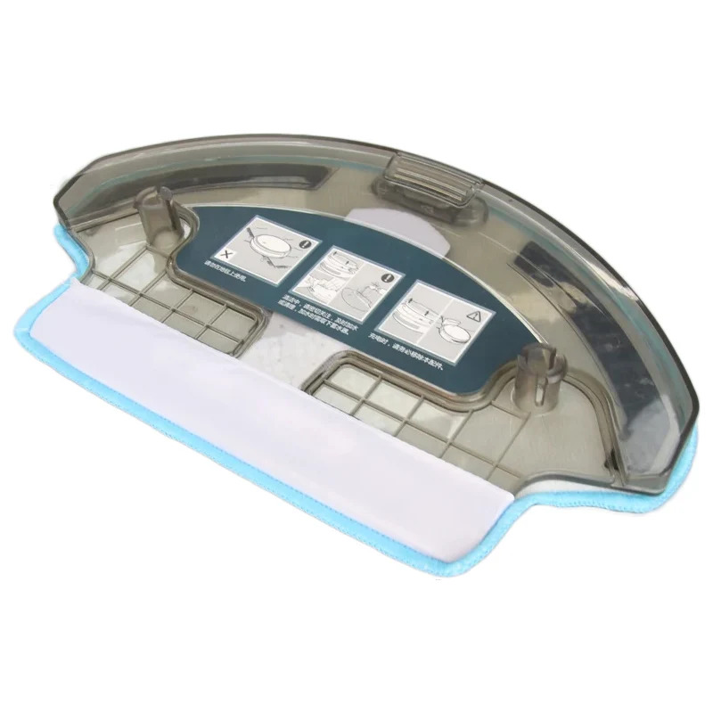 قطع غيار للمكنسة الكهربائية الروبوتية Ecovacs Deebot M80 PRO ، 1 خزان مياه وقطعة قماش ممسحة