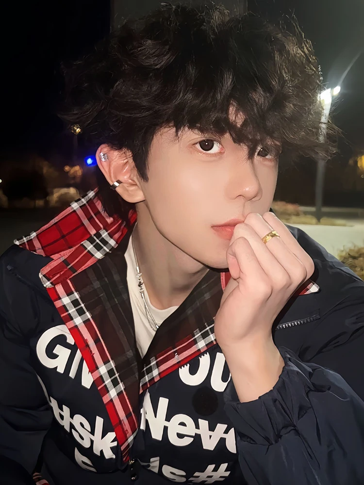 

Модная мужская куртка-бомбер из хлопка с воротником-стойкой, теплая, на осень-зиму, из полиэфирного волокна, повседневная, в стиле «слэшброд»