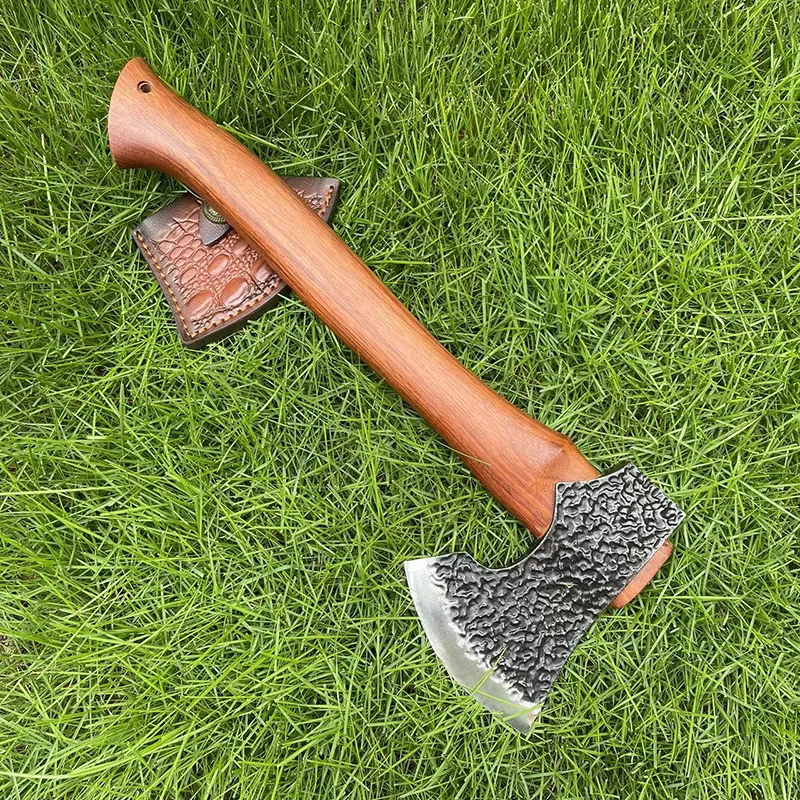 Outdoor wood chopping axe camping sharp high hardness blade axe mountaineering multifunctional gift collection axe tool