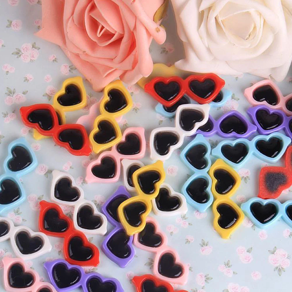 

50 Pcs DIY Materials Phone Cover Ornament Charms for Jewelry Making Resin Bead Accessories Case Decors Hairband