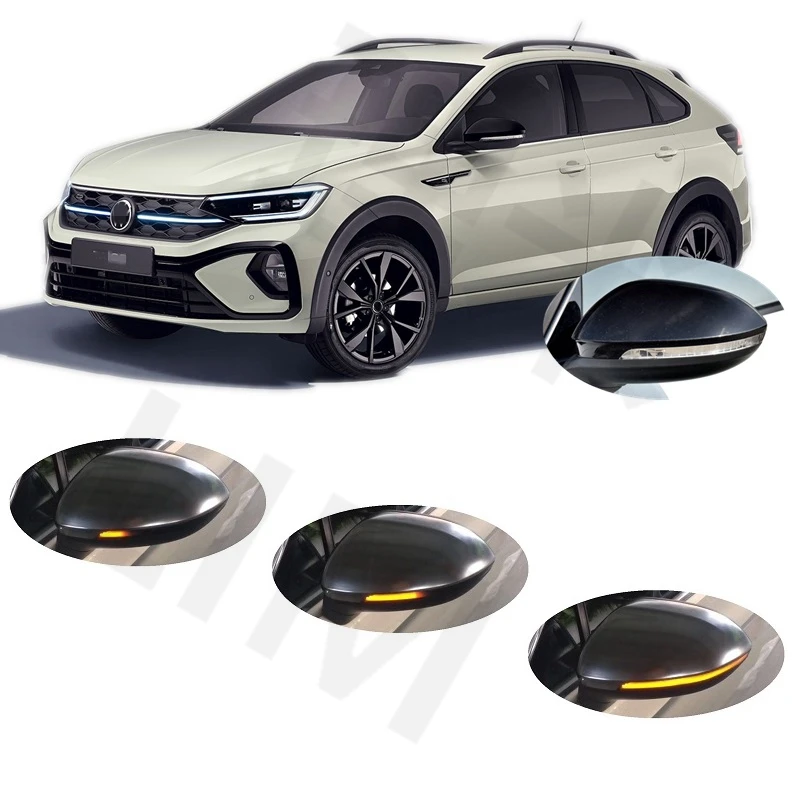 for VW Volkswagen Taigo CS1 R Line 2021 2022 Dynamic LED Sequential Indicator Side View Mirror Turn Light Signal Lamp