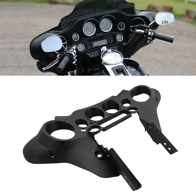 For Harley-Davidson Street Road Glide Road King Pig Head Headlight Cover Outer Shell Compatible with 96-13 Models