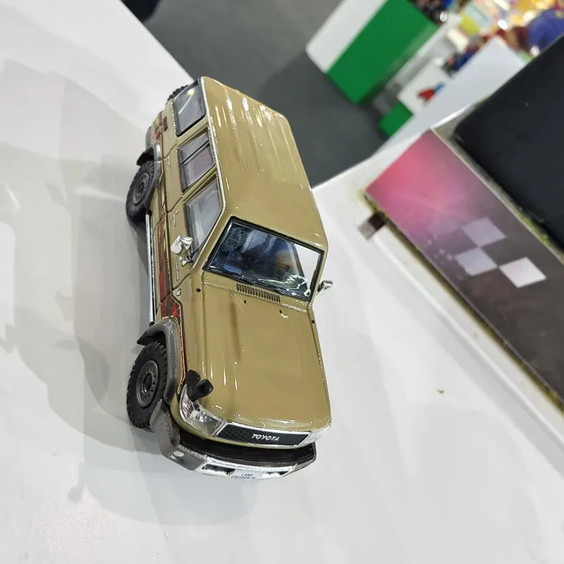 

MASSDI масштаб 1/64 1994, Land Cruiser LC76, модель автомобиля из сплава, классический сувенир, подарок, статический дисплей