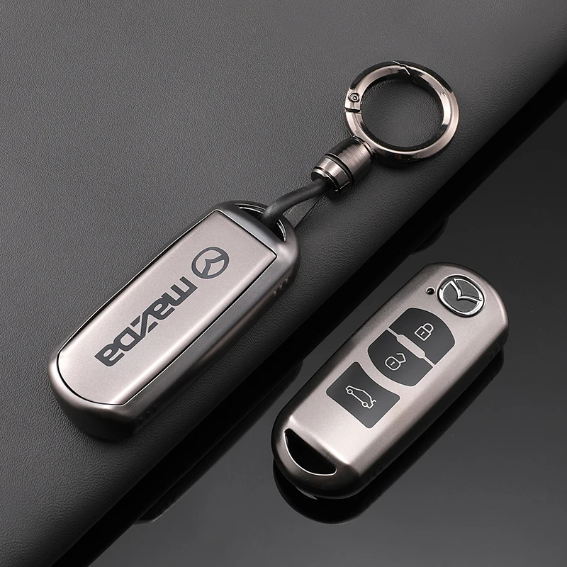 TPU Car Remote Key Case Cover For Mazda 2 3 6 Atenza Axela CX-5 CX5 CX-30 CX-3 CX-4 CX-5 CX7 CX-9 MX5 2015 2016 2017 2018 2019