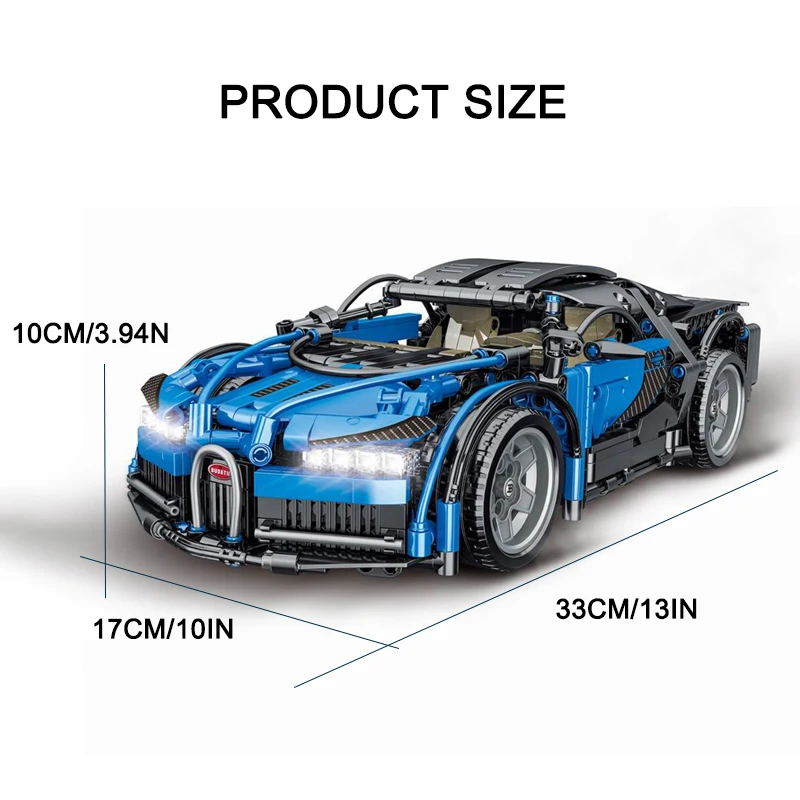 Technical APP Remote Control Moter Power Sport Car Building Blocks Bricks  Speed Racing Supercar Sets Toys For Kids Models Gifts