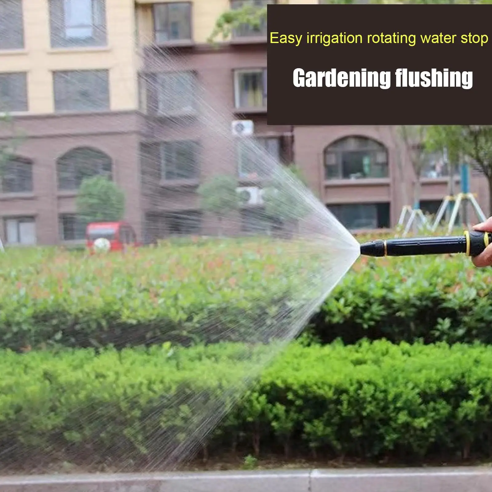 Garden Hose Spray Nozzle High Pressure Car Washing Sprinkler Powerful Pressure Boosting Hose Sprayer Handheld Replacement