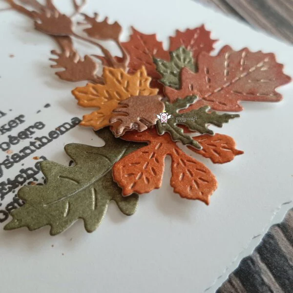 Piggy Craft metal cutting dies cut die mold Maple leaf decoration Scrapbook paper craft knife mould blade punch stencils dies