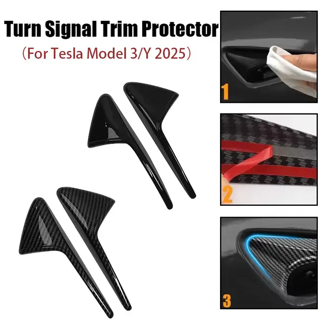 Side Camera Cover and Trim for Tesla Model 3/Y 2025