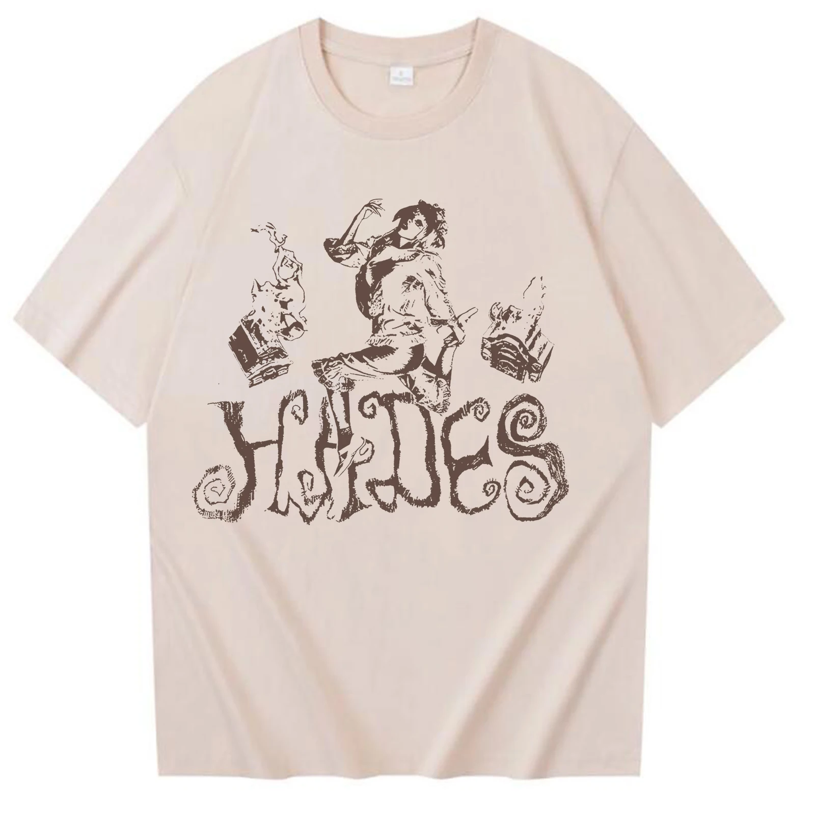 Camiseta Melanie Martinez HADES 2026, Estilo Harajuku, Cuello Redondo, Informal, para Fans