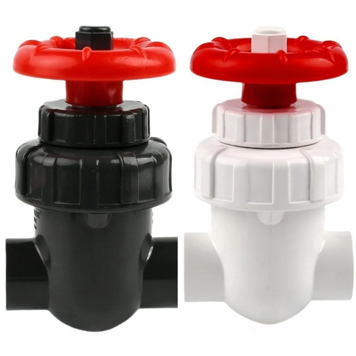 1PC I.D 20~63mm UPVC Gate Valve Garden Irrigation Fittings Aquarium Fish Tank Joint Precision Control Sluice Switch Accessories