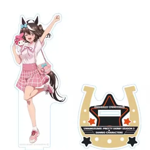 Anime Modelo Placa Decoração De Mesa, Uma Musume, PrettyDerby Silêncio, Suzuka, Tokai, Teio, Cosplay, Acrílico, BL Stand Figura, Presente De Natal